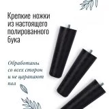 Напольное кашпо для цветов IDEALIST Даймонд, цвет золотистый шик, Д30,5 В46 см, 18.5 л, 4.2 кг фотография №6