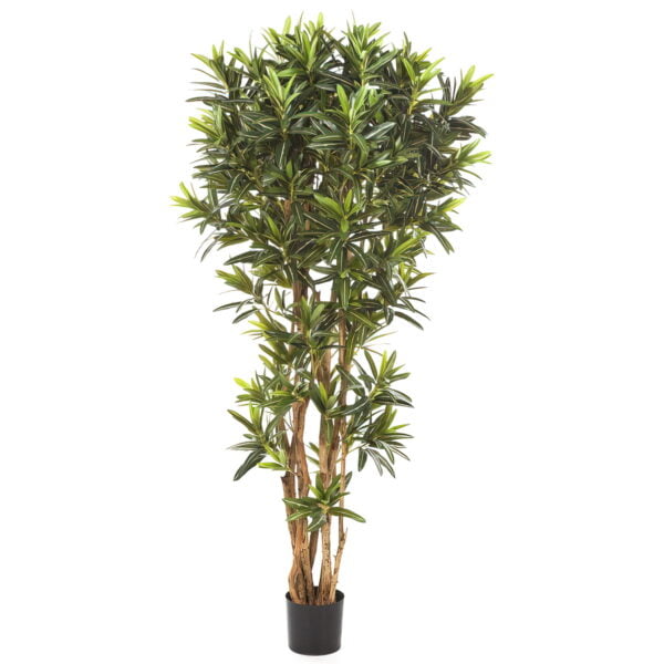 Искусственное растение Кротон Голдфингер Рефлекса, высота 150 см, для напольного кашпо