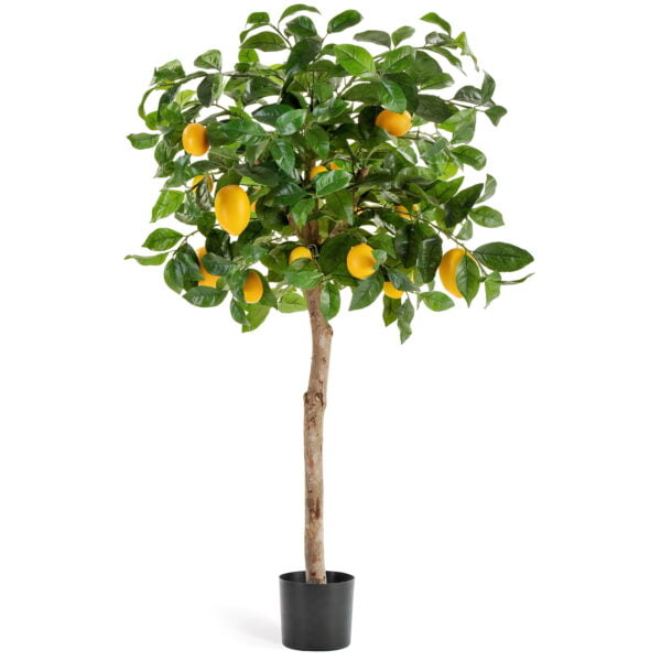 Искусственное растение Лимонное дерево с плодами, высота 110 см