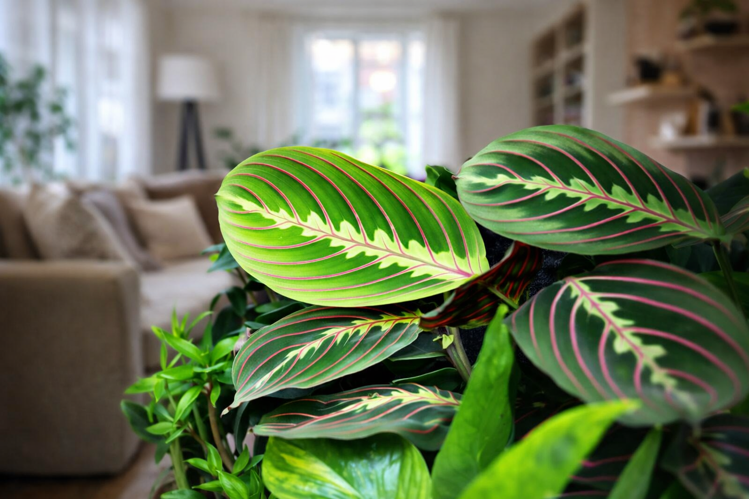 Маранта трехцветная