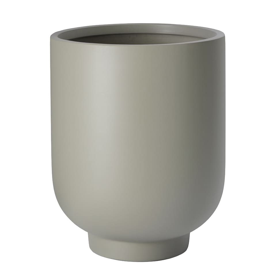 Напольное кашпо для цветов IDEALIST Нео Сатин, светло-зеленое, Д30 В40 см, 20 л