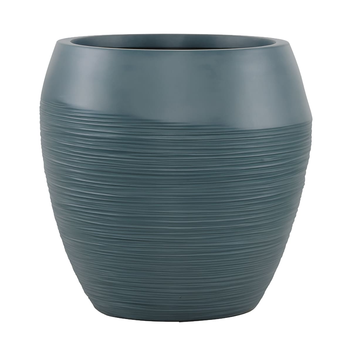 Напольное кашпо для цветов IDEALIST Терра, темно-зеленое, Д49 В47 см, 80 л