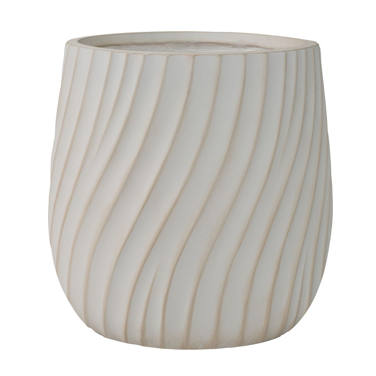 Настольное кашпо для цветов IDEALIST Велюр, цвет айвори, Д22 В22 см, 7 л Настольное кашпо для цветов IDEALIST Велюр, цвет айвори, Д22 В22 см, 7 л