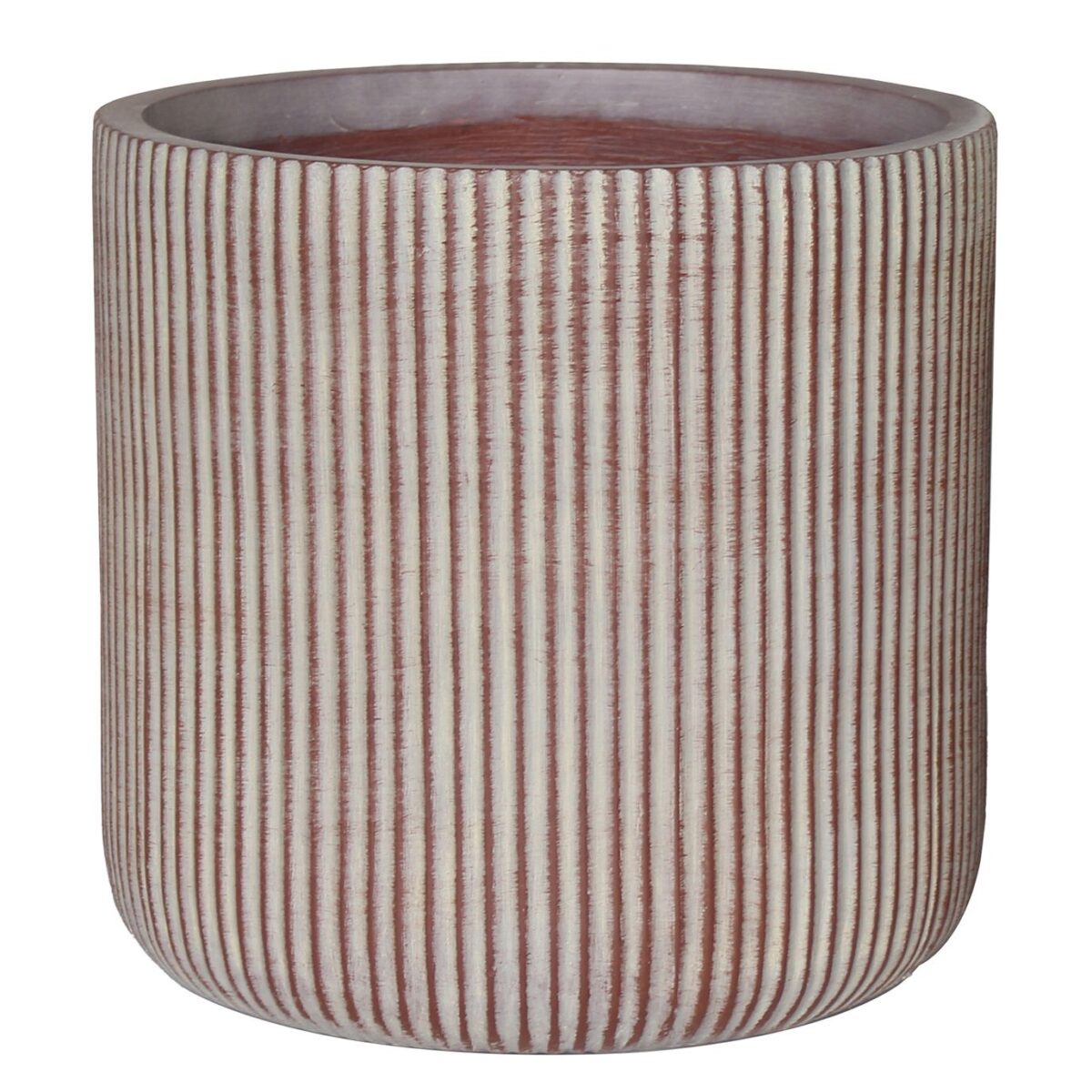 Напольное кашпо для цветов IDEALIST Урбан, цвет кофе с молоком, Д30.5 В30 см, 17 л