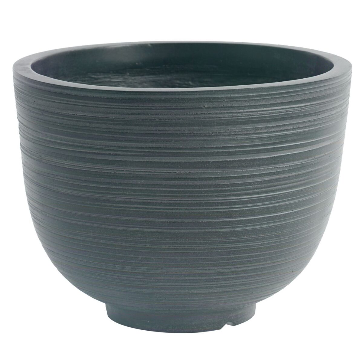 Напольное кашпо для цветов IDEALIST Риф, темно-зеленое, Д36 В27 см, 13 л Напольное кашпо для цветов IDEALIST Риф, темно-зеленое, Д36 В27 см, 13 л